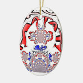 French Twist Hakuna Matata: een unieke culturele m Keramisch Ornament (Links)