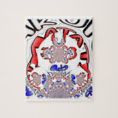 French Twist Hakuna Matata: een unieke culturele m Legpuzzel (Verticaal)