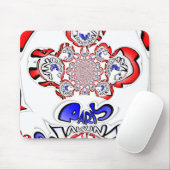 French Twist Hakuna Matata: een unieke culturele m Muismat (Met muis)