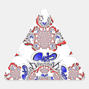 French Twist Hakuna Matata: een unieke culturele m Sticker