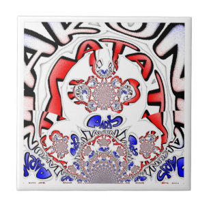 French Twist Hakuna Matata: een unieke culturele m Tegeltje