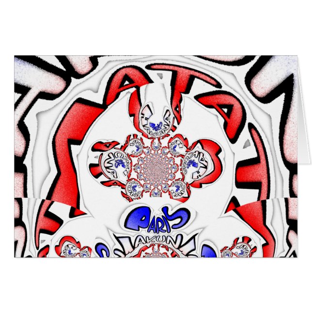 French Twist Hakuna Matata Unieke culturele mix (Voorkant Horizontaal)