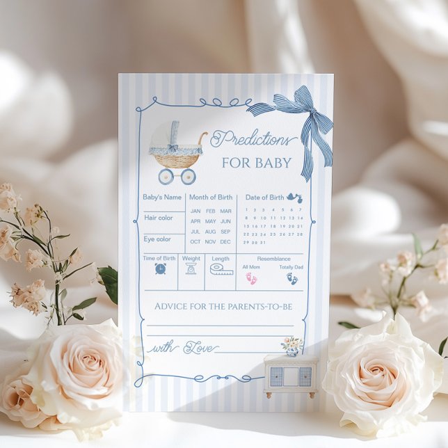 French Vintage Carriage Baby Predictions Advice (Creator heeft geüpload)