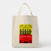 French Vintage Sardine Kitchen Tote Bag (Achterkant)