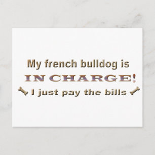 frenchbulldog briefkaart