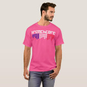 Frenchcore Hardcore Gabber Rave Edm Techno Festiva T-shirt (Voorkant volledig)