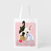Frenchie Bag - I Heart French Bulldogs