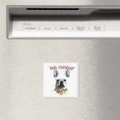 Frenchie Bah Humbug Magnet (Insitu (Vaatwasser))