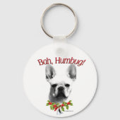 Frenchie Bah Humbug Sleutelhanger (Achterkant)