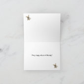 Frenchie Birthday Kaart (Binnen)