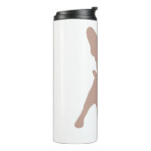 frenchie bull hondenliefde thermosbeker (Gedraaid links)