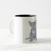 Frenchie Bulldog Lover Coffee Mok (Voorkant links)