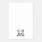 Frenchie Bulldog Postit Post-it® Notes (Voorkant)