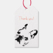 Frenchie Cadeaulabel (Voorkant)