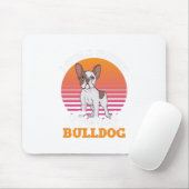 Frenchie Clos Gift I Speak Fluent French Bulldog Muismat (Met muis)