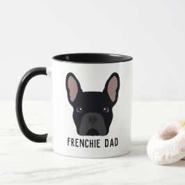 Frenchie Dad Black Bulldog Mok