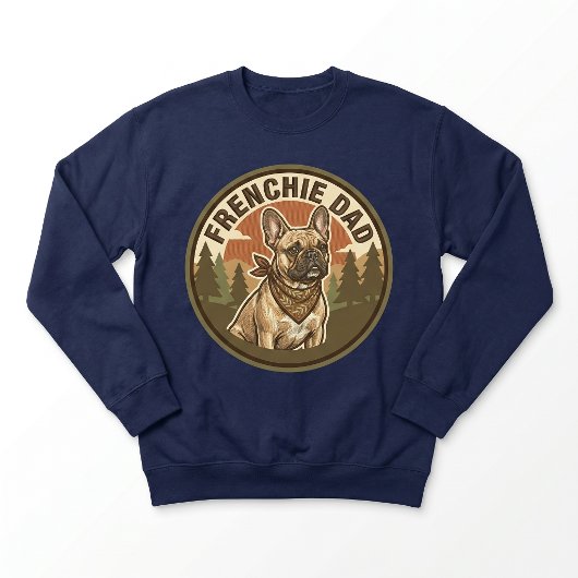 Frenchie Dad Crewneck Franse Bulldog Hond Vader Ca Trui