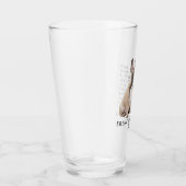 Frenchie Dad Glass Tumbler (Rechts)