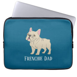 Frenchie Dad Laptop Sleeve
