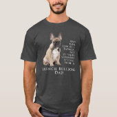Frenchie Dad T-Shirt (Voorkant)