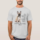 Frenchie Dad T-Shirt (Voorkant)