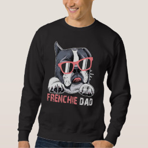 Frenchie Dad T-shirt for French Bulldog Oowner Fat