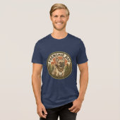 Frenchie Dad T-shirt | Franse Bulldog Vader Cadeau (Voorkant volledig)