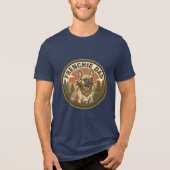 Frenchie Dad T-shirt | Franse Bulldog Vader Cadeau (Voorkant)