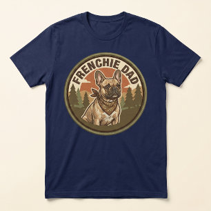Frenchie Dad T-shirt Franse Bulldog Vader Cadeau