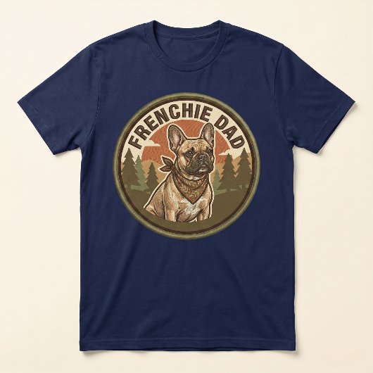 Frenchie Dad T-shirt | Franse Bulldog Vader Cadeau