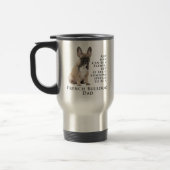 Frenchie Dad Travel Mug Reisbeker (Links)