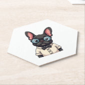 Frenchie De Heren Kopie (3) Kartonnen Onderzetters (Schuin)