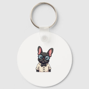 Frenchie De Heren Kopie (3) Sleutelhanger