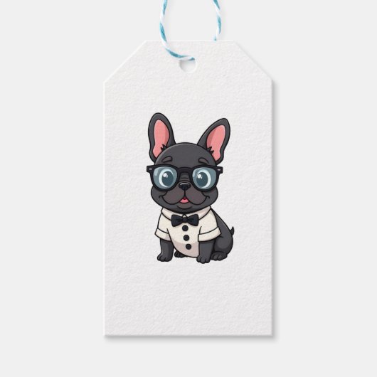 Frenchie De Heren Kopie (4) Cadeaulabel (Voorkant)