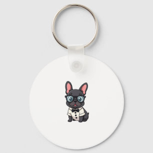 Frenchie De Heren Kopie (4) Sleutelhanger