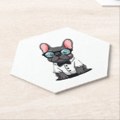 Frenchie De Heren Kopie (5) Kartonnen Onderzetters (Schuin)