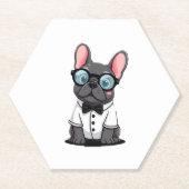 Frenchie De Heren Kopie (5) Kartonnen Onderzetters (Voorkant)