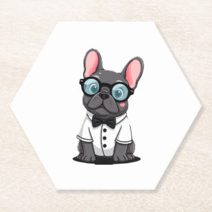 Frenchie De Heren Kopie (5) Kartonnen Onderzetters