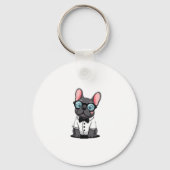 Frenchie De Heren Kopie (5) Sleutelhanger (Voorkant)