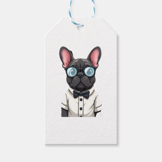 Frenchie De Heren Kopie (6) Cadeaulabel (Voorkant)