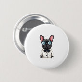 Frenchie De Heren Kopie (6) Ronde Button 5,7 Cm (Voorkant /achterkant)