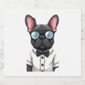 Frenchie De Heren Kopie (6) Sparkling Wijnetiket (Enkel label)