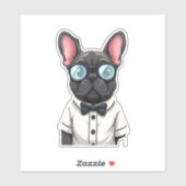 Frenchie De Heren Kopie (6) Sticker (Vel)