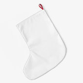 Frenchie de Penguin Stocking Grote Kerstsok (Achterkant (Hangend))