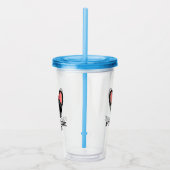 Frenchie Dog Dad Black Bulldog Acryl Drinkbeker (Rechts)