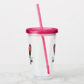 Frenchie Dog mam Red Fawn Bulldog Acryl Drinkbeker (Links)