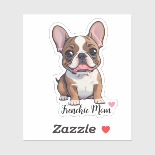 Frenchie Dog mama Sticker (Vel)