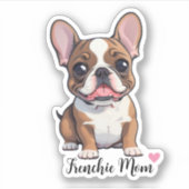 Frenchie Dog mama Sticker (Voorkant)