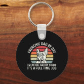 Frenchie Dog Quote voor je franchie vader Sleutelhanger (Voorkant)