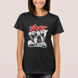 frenchie franse buldog frenchie mam hondstier t-shirt